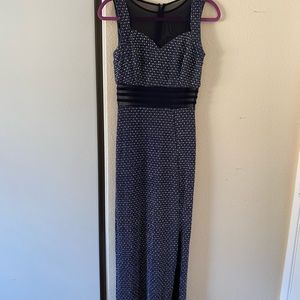 Sparkly Navy Blue Prom/Evening Dress